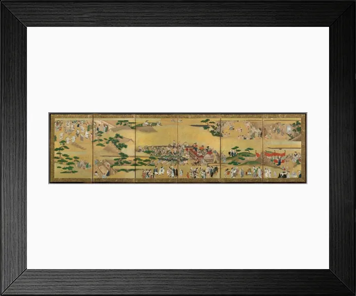 Framed Print : Festival Scenes, 1615-99. Creator: Unknown Framed Print : Festival Scenes, 1615-99. Creator: Unknown