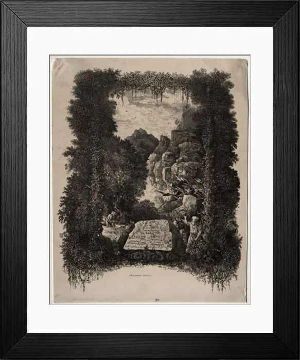 Framed Print : First frontispiece for Fables and Fairy-Tales by Thierry-Faletans, 1868 Framed Print : First frontispiece for Fables and Fairy-Tales by Thierry-Faletans, 1868