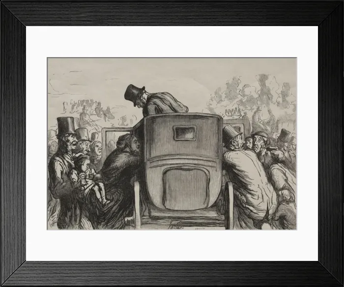 Framed Print : Exposition universelle: Letranger trouve toutes les facilites pour retourner Framed Print : Exposition universelle: Letranger trouve toutes les facilites pour retourner