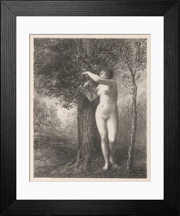 Framed Print : Eve, 1896. Creator: Henri Fantin-Latour (French, 1836-1904) Framed Print : Eve, 1896. Creator: Henri Fantin-Latour (French, 1836-1904)