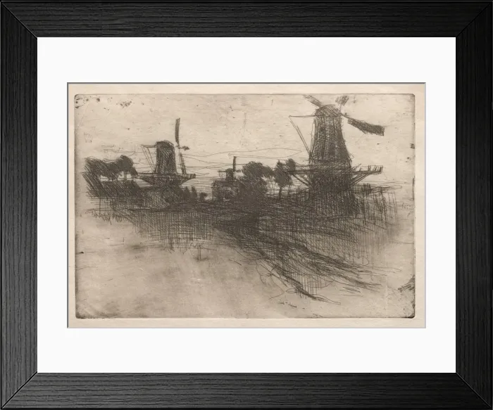 Framed Print : Evening, Dordrecht, 1881-1883. Creator: John Henry Twachtman (American, 1853-1902) Framed Print : Evening, Dordrecht, 1881-1883. Creator: John Henry Twachtman (American, 1853-1902)