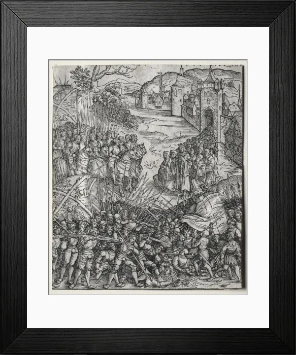 Framed Print : First Flemish Rebellion, 1512-1515. Creator: Wolf Traut (German, c. 1486-1520) Framed Print : First Flemish Rebellion, 1512-1515. Creator: Wolf Traut (German, c. 1486-1520)