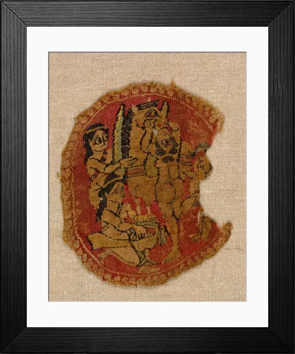 Framed Print : Five Round Segmenta, 650 - 750. Creator: Unknown Framed Print : Five Round Segmenta, 650 - 750. Creator: Unknown