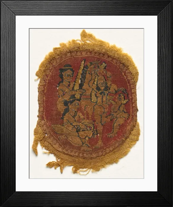 Framed Print : Five Round Segmenta, 650 - 750. Creator: Unknown Framed Print : Five Round Segmenta, 650 - 750. Creator: Unknown