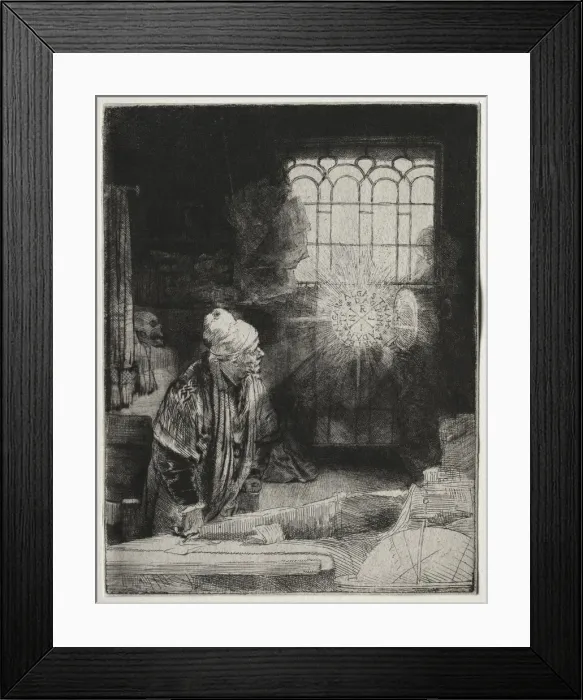 Framed Print : Faust, c. 1652. Creator: Rembrandt van Rijn (Dutch, 1606-1669) Framed Print : Faust, c. 1652. Creator: Rembrandt van Rijn (Dutch, 1606-1669)