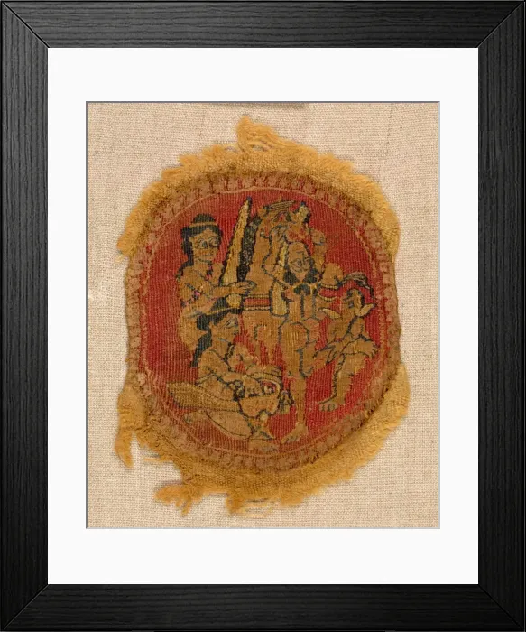 Framed Print : Five Round Segmenta, 650 - 750. Creator: Unknown Framed Print : Five Round Segmenta, 650 - 750. Creator: Unknown