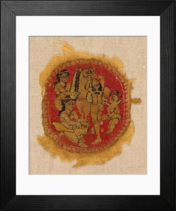 Framed Print : Five Round Segmenta, 650 - 750. Creator: Unknown Framed Print : Five Round Segmenta, 650 - 750. Creator: Unknown