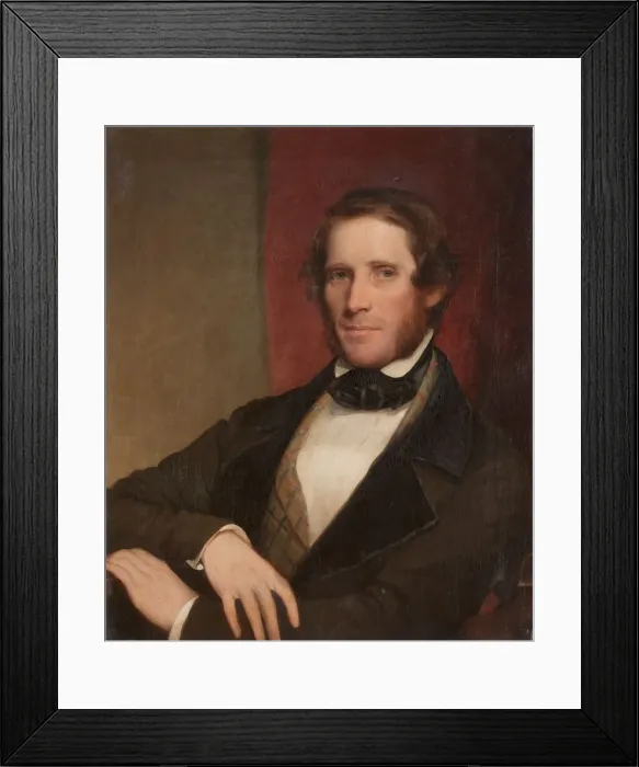 Framed Print : John Childe, c. 1835. Creator: Chester Harding (American, 1792-1866) Framed Print : John Childe, c. 1835. Creator: Chester Harding (American, 1792-1866)