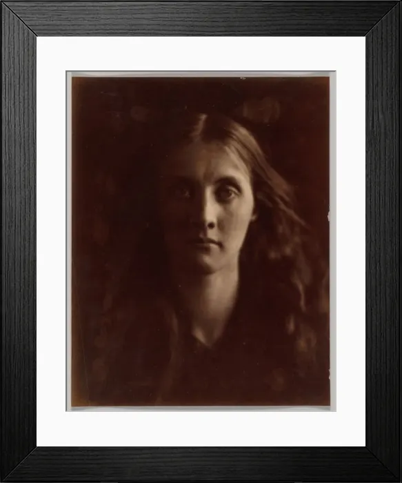 Framed Print : Julia Jackson, 1867. Creator: Julia Margaret Cameron (British, 1815-1879) Framed Print : Julia Jackson, 1867. Creator: Julia Margaret Cameron (British, 1815-1879)