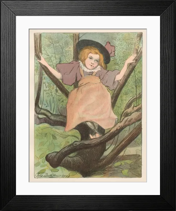 Framed Print : Kacia, 1898. Creator: Eugene Delatre (French, 1864-1938); Imprimerie Champenois Framed Print : Kacia, 1898. Creator: Eugene Delatre (French, 1864-1938); Imprimerie Champenois