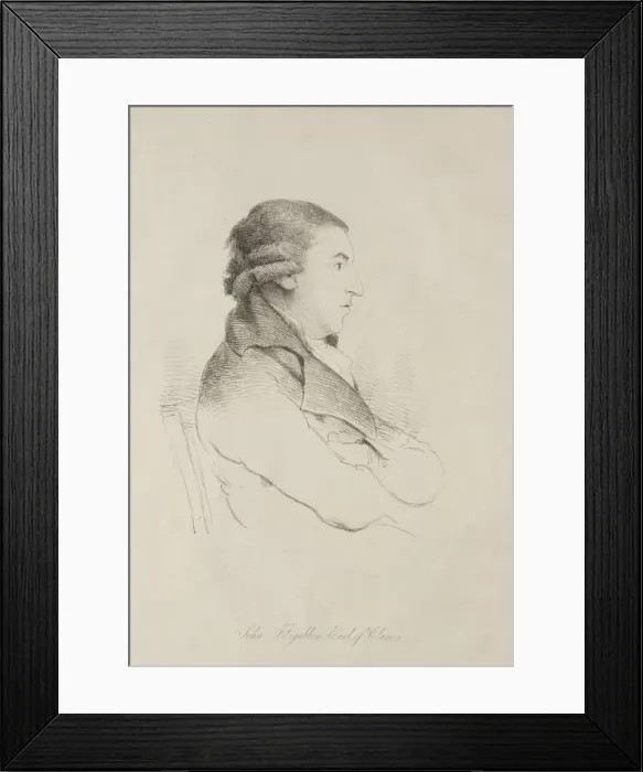Framed Print : John Fitzgibbon, Earl of Clare, early 1800s. Creator: Unknown Framed Print : John Fitzgibbon, Earl of Clare, early 1800s. Creator: Unknown