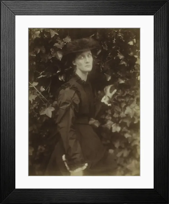 Framed Print : Julia Jackson Duckworth (1846-1895), 1874. Creator: Julia Margaret Cameron (British, 1815-1879) Framed Print : Julia Jackson Duckworth (1846-1895), 1874. Creator: Julia Margaret Cameron (British, 1815-1879)