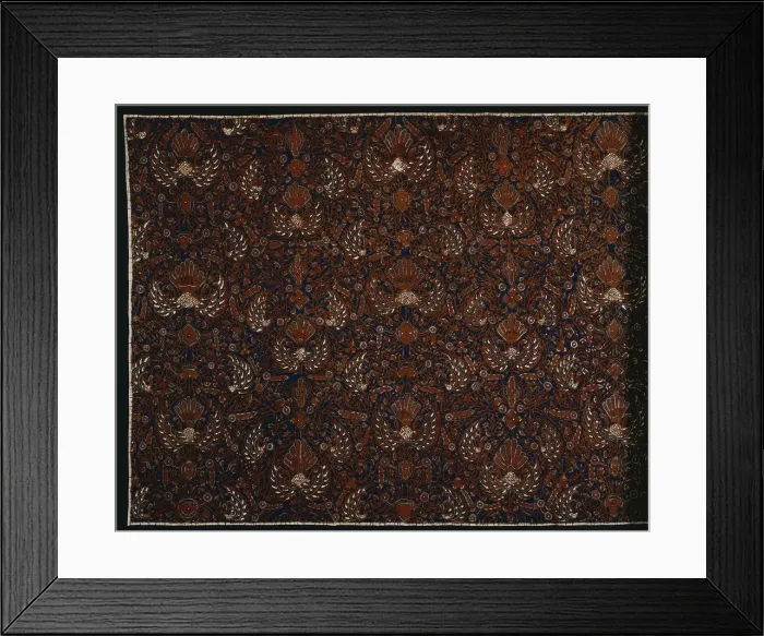 Framed Print : Kain Panjan (Skirt), 1800s. Creator: Unknown Framed Print : Kain Panjan (Skirt), 1800s. Creator: Unknown