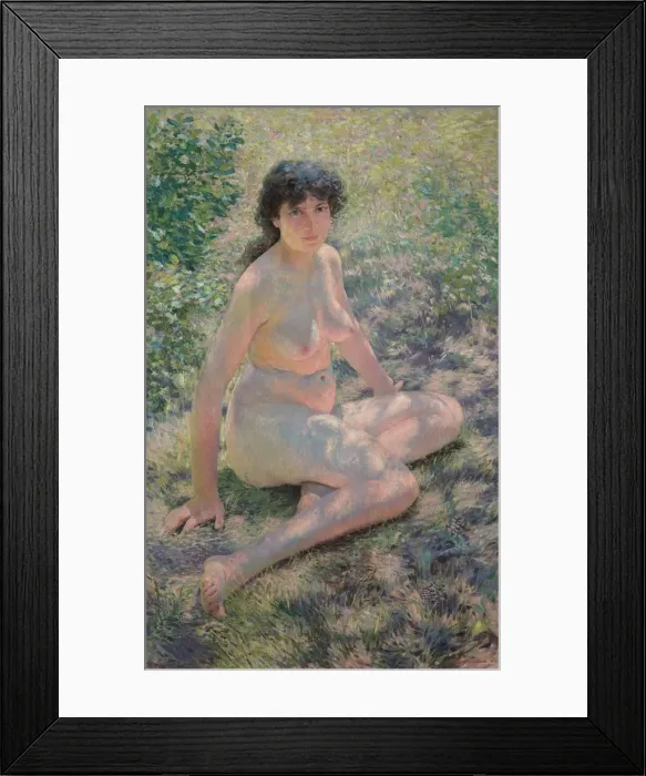 Framed Print : July, 1893. Creator: Otto H. Bacher (American, 1856-1909) Framed Print : July, 1893. Creator: Otto H. Bacher (American, 1856-1909)