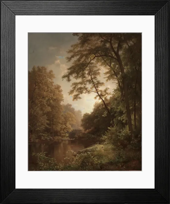 Framed Print : June Day, 1870. Creator: William Trost Richards (American, 1833-1905) Framed Print : June Day, 1870. Creator: William Trost Richards (American, 1833-1905)