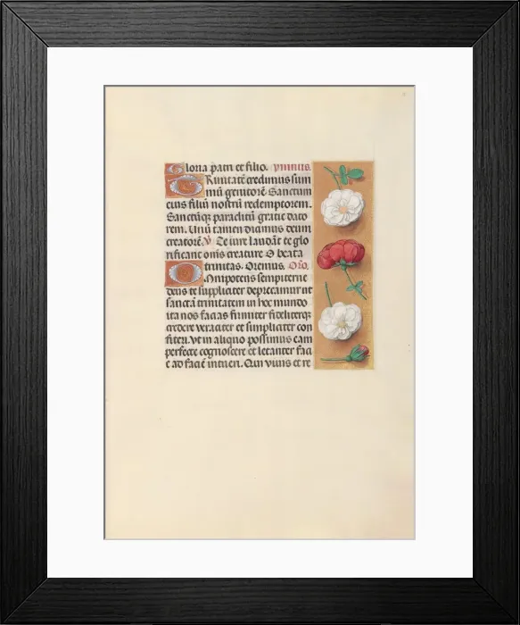 Framed Print : Hours of Queen Isabella the Catholic, Queen of Spain: Fol Framed Print : Hours of Queen Isabella the Catholic, Queen of Spain: Fol