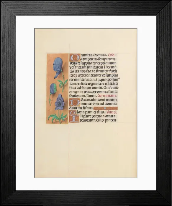 Framed Print : Hours of Queen Isabella the Catholic, Queen of Spain: Fol Framed Print : Hours of Queen Isabella the Catholic, Queen of Spain: Fol