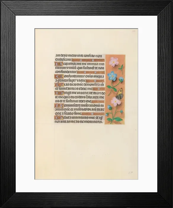 Framed Print : Hours of Queen Isabella the Catholic, Queen of Spain: Fol. 234r, c. 1500. Creator Framed Print : Hours of Queen Isabella the Catholic, Queen of Spain: Fol. 234r, c. 1500. Creator
