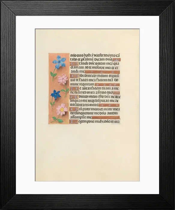Framed Print : Hours of Queen Isabella the Catholic, Queen of Spain: Fol. 236v, c. 1500. Creator