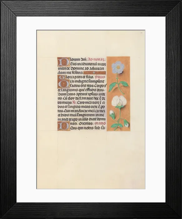 Framed Print : Hours of Queen Isabella the Catholic, Queen of Spain: Fol Framed Print : Hours of Queen Isabella the Catholic, Queen of Spain: Fol