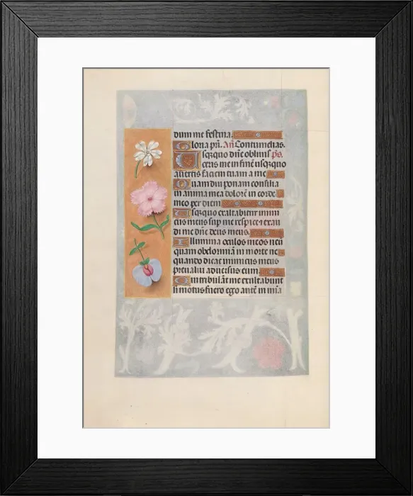 Framed Print : Hours of Queen Isabella the Catholic, Queen of Spain: Fol Framed Print : Hours of Queen Isabella the Catholic, Queen of Spain: Fol
