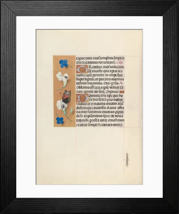 Framed Print : Hours of Queen Isabella the Catholic, Queen of Spain: Fol Framed Print : Hours of Queen Isabella the Catholic, Queen of Spain: Fol