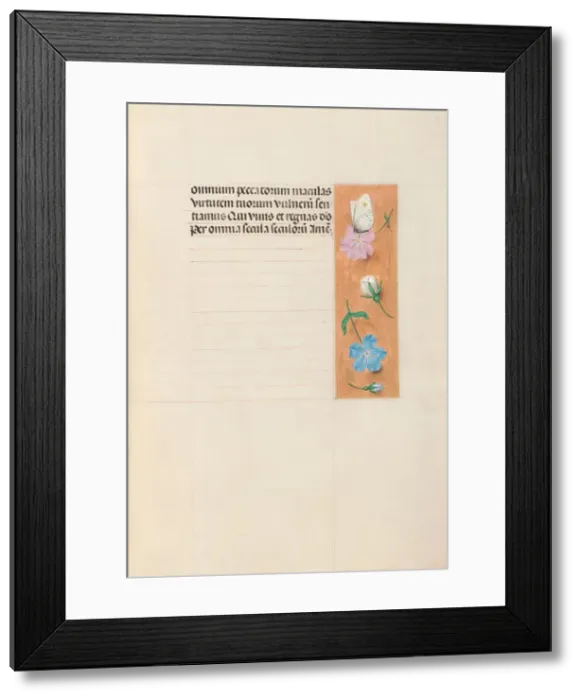 Framed Print : Hours of Queen Isabella the Catholic, Queen of Spain: Fol Framed Print : Hours of Queen Isabella the Catholic, Queen of Spain: Fol