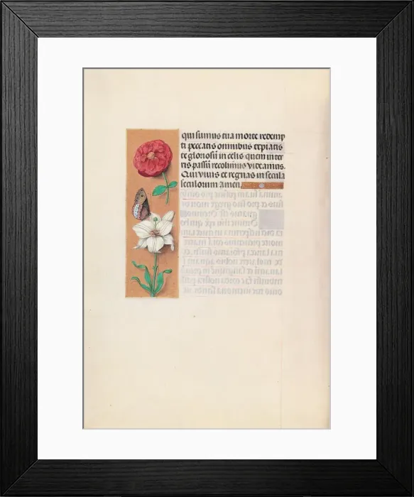 Framed Print : Hours of Queen Isabella the Catholic, Queen of Spain: Fol Framed Print : Hours of Queen Isabella the Catholic, Queen of Spain: Fol
