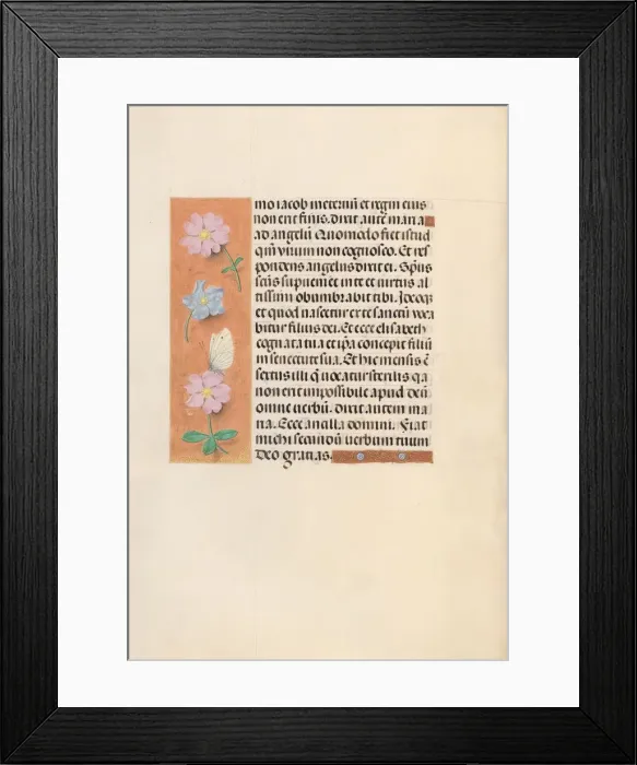 Framed Print : Hours of Queen Isabella the Catholic, Queen of Spain: Fol Framed Print : Hours of Queen Isabella the Catholic, Queen of Spain: Fol