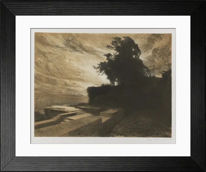 Framed Print : Hymn to Creation: Holy Spirit of God, 1894. Creator: Charles Marie Dulac (French, 1865-1898) Framed Print : Hymn to Creation: Holy Spirit of God, 1894. Creator: Charles Marie Dulac (French, 1865-1898)