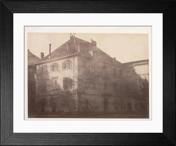 Framed Print : House in Pau, 1854. Creator: W. H. G. (French) Framed Print : House in Pau, 1854. Creator: W. H. G. (French)