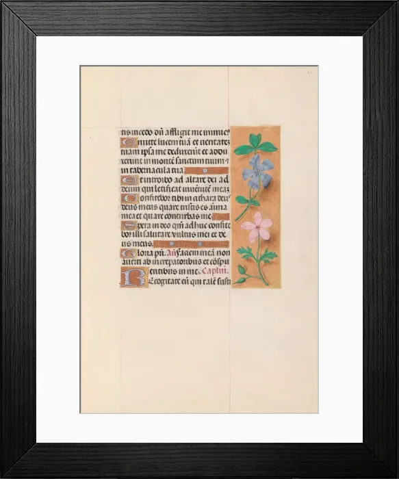 Framed Print : Hours of Queen Isabella the Catholic, Queen of Spain: Fol Framed Print : Hours of Queen Isabella the Catholic, Queen of Spain: Fol