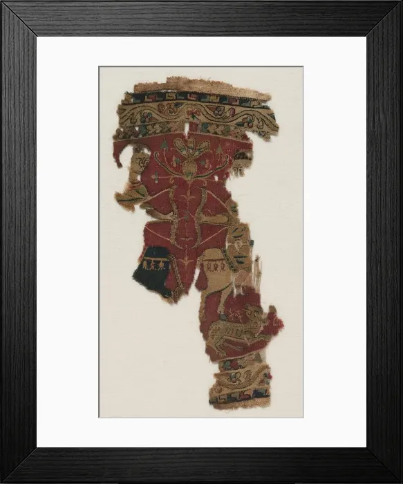 Framed Print : Hunters on Horseback, late 700s - 800 s. Creator: Unknown Framed Print : Hunters on Horseback, late 700s - 800 s. Creator: Unknown