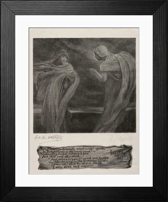 Framed Print : Identity, 1887. Creator: Stephen Greeley Putnam (American, 1852-after 1938) Framed Print : Identity, 1887. Creator: Stephen Greeley Putnam (American, 1852-after 1938)