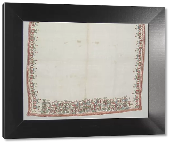 Headcloth, 1800 s. Creator: Unknown