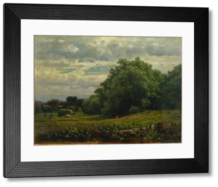 Framed Print : Harvest Time, 1864. Creator: George Inness (American, 1825-1894) Framed Print : Harvest Time, 1864. Creator: George Inness (American, 1825-1894)