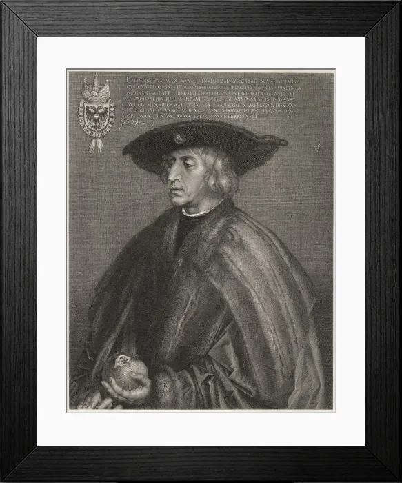 Framed Print : Maximilian I, 1800s. Creator: Unknown Framed Print : Maximilian I, 1800s. Creator: Unknown