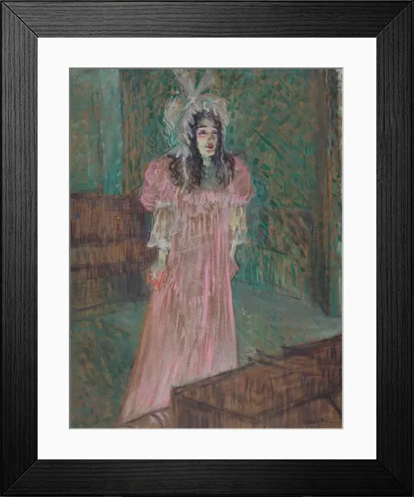 Framed Print : May Belfort, 1895. Creator: Henri de Toulouse-Lautrec (French, 1864-1901) Framed Print : May Belfort, 1895. Creator: Henri de Toulouse-Lautrec (French, 1864-1901)