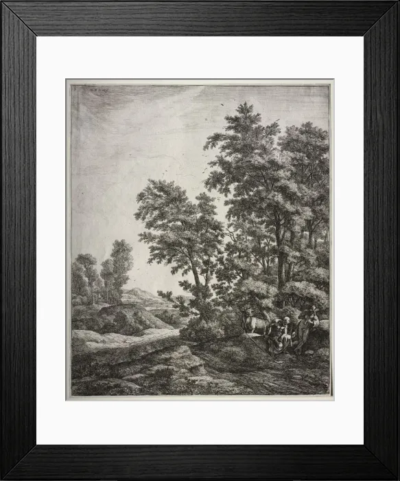 Framed Print : Mercury and Argus. Creator: Anthonie Waterloo (Dutch, 1609 / 10-1690) Framed Print : Mercury and Argus. Creator: Anthonie Waterloo (Dutch, 1609 / 10-1690)