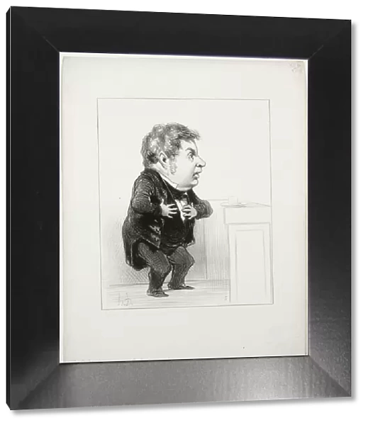 Michel Goudchaux, 1849. Creator: Honore Daumier (French, 1808-1879)