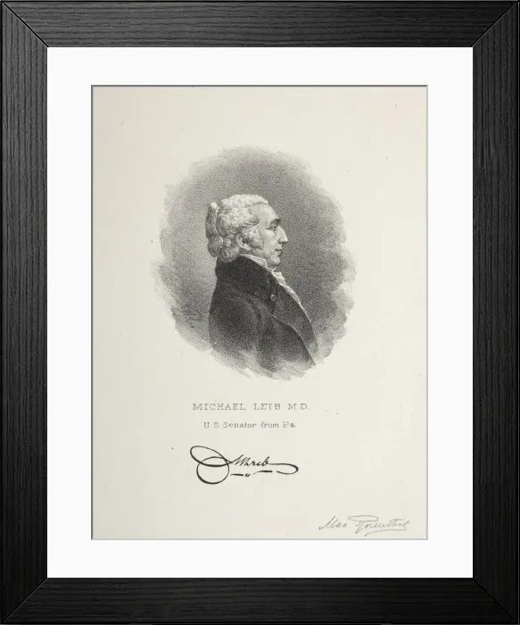 Framed Print : Michael Lieb, M. D Creator: Max Rosenthal (American, 1833-1918) Framed Print : Michael Lieb, M. D Creator: Max Rosenthal (American, 1833-1918)