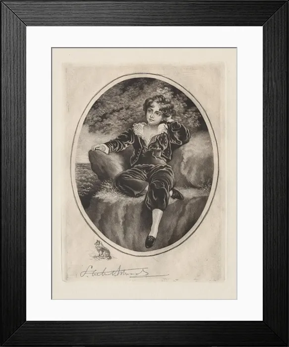 Framed Print : Master Lambton, 19th-20th century. Creator: Samuel Arlent-Edwards (American, 1862-1938) Framed Print : Master Lambton, 19th-20th century. Creator: Samuel Arlent-Edwards (American, 1862-1938)