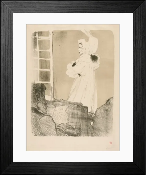 Framed Print : Miss May Belfort, 1895. Creator: Henri de Toulouse-Lautrec (French, 1864-1901) Framed Print : Miss May Belfort, 1895. Creator: Henri de Toulouse-Lautrec (French, 1864-1901)