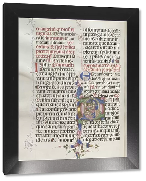 Missale: Fol. 30v: Adoration of the Magi, 1469. Creator: Bartolommeo Caporali (Italian, c