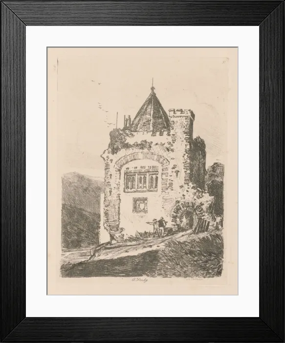 Framed Print : Liber Studiorum: Plate 37, A Study, 1838. Creator: John Sell Cotman (British, 1782-1842) Framed Print : Liber Studiorum: Plate 37, A Study, 1838. Creator: John Sell Cotman (British, 1782-1842)
