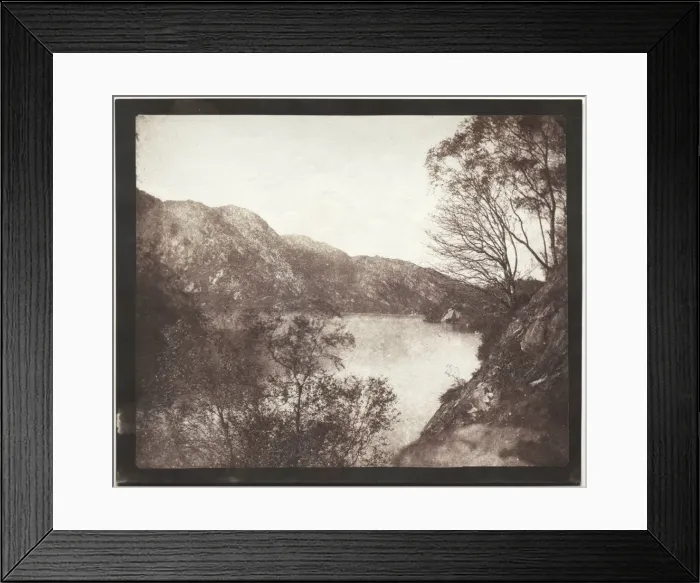 Framed Print : Loch Katrine, 1844. Creator: William Henry Fox Talbot (British, 1800-1877) Framed Print : Loch Katrine, 1844. Creator: William Henry Fox Talbot (British, 1800-1877)