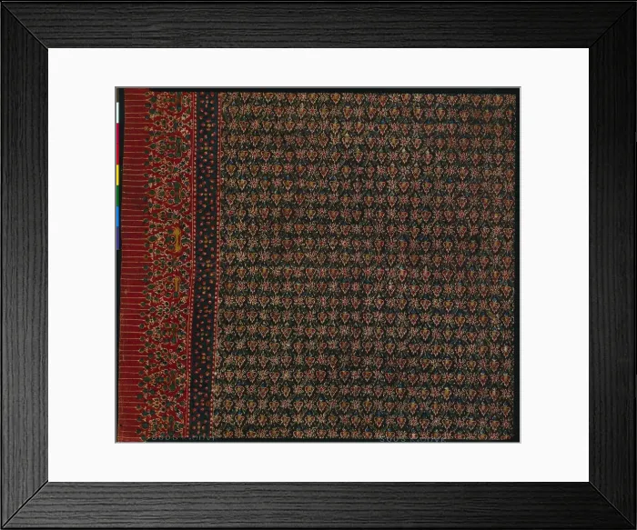 Framed Print : Loin Cloth Pha nung or Cloth for Wrapped Garment, late 1800s - early 1900s Framed Print : Loin Cloth Pha nung or Cloth for Wrapped Garment, late 1800s - early 1900s