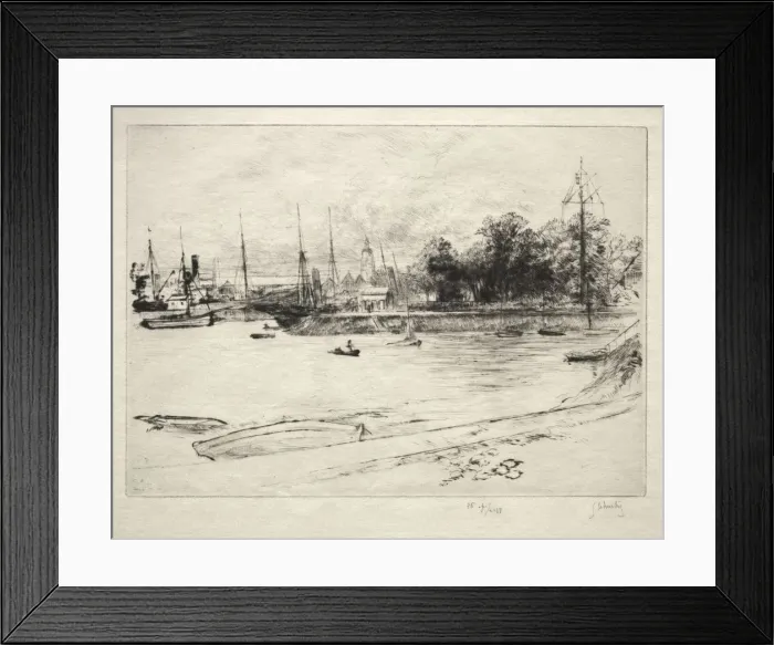 Framed Print : Le Jardin du Semaphore. Creator: Gustave Leheutre (French, 1861-1932) Framed Print : Le Jardin du Semaphore. Creator: Gustave Leheutre (French, 1861-1932)