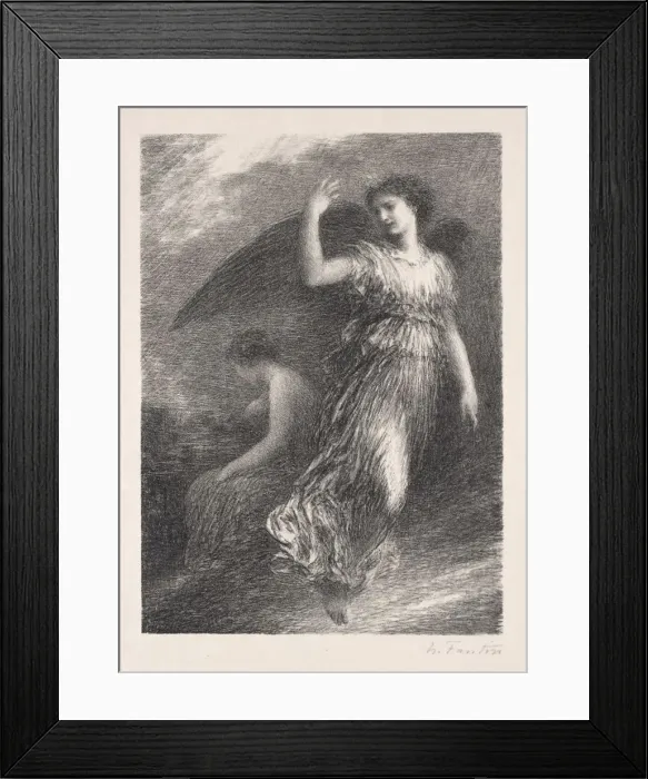 Framed Print : Le Paradis et la Peri - Debut, 1901. Creator: Henri Fantin-Latour (French, 1836-1904) Framed Print : Le Paradis et la Peri - Debut, 1901. Creator: Henri Fantin-Latour (French, 1836-1904)