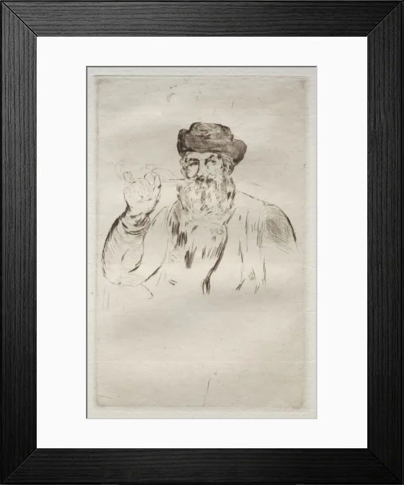 Framed Print : Le fumeur. Creator: Edouard Manet (French, 1832-1883) Framed Print : Le fumeur. Creator: Edouard Manet (French, 1832-1883)
